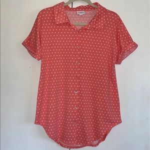 LuLaRoe button down top size S